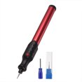 thumbnail image 1 of Electric Micro Engraving Pen Mini Engraver Machine Cordless DIY Carve Tools Graver Kit with Extra Diamond Bit Replacement for DIY Jewellery Metal Glass Wood Ceramics Stone, 1 of 7