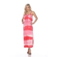 thumbnail image 5 of White Mark Womens Kaleatie Dye Overlay Maxi Dress Blue M, 5 of 5
