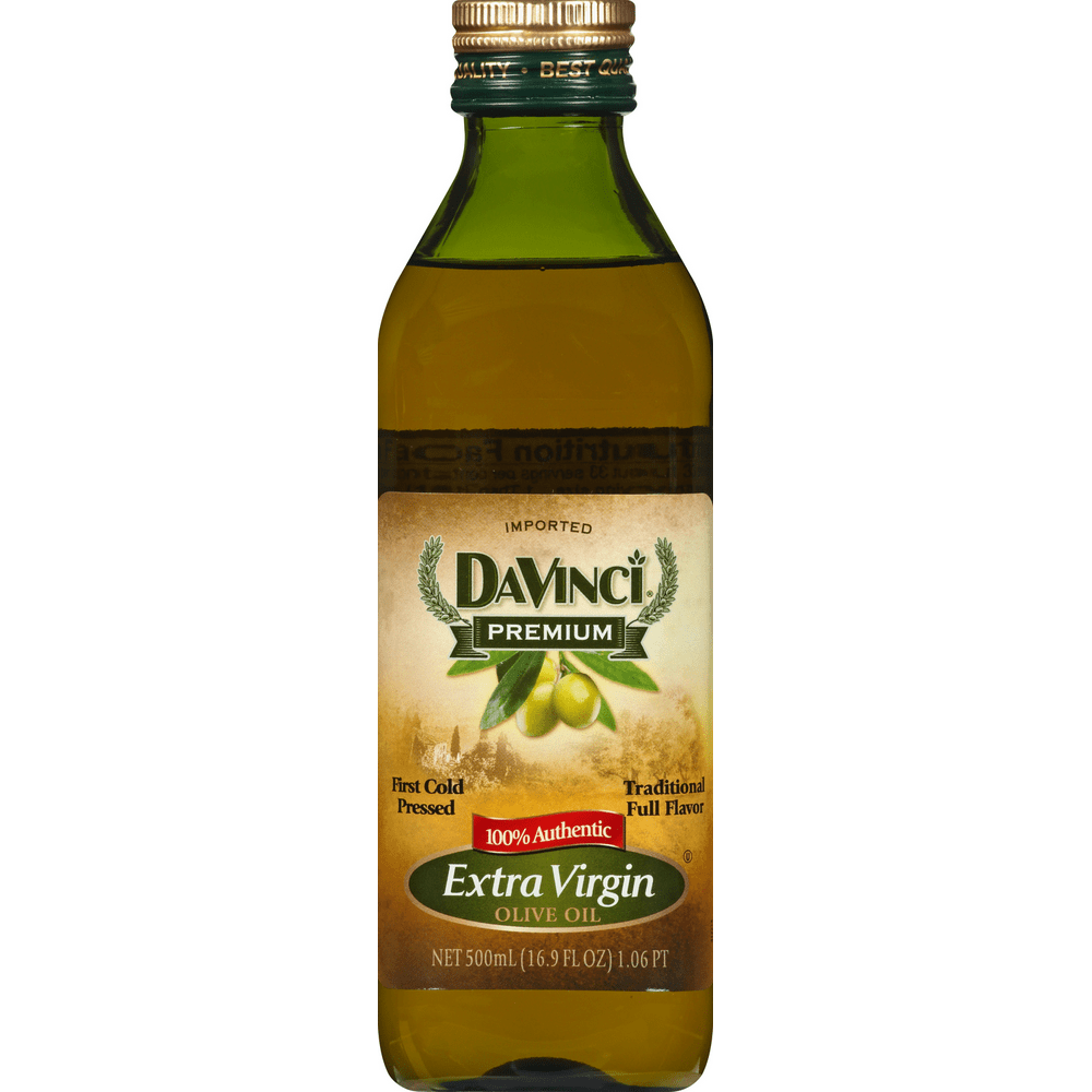 DaVinci Premium Extra Virgin Olive Oil 16.9 oz - Walmart.com - Walmart.com