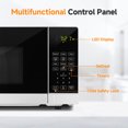 thumbnail image 6 of Sunmaki 0.7 Cu Ft Microwave Oven with Easy Clean, 9 Auto Menus & LED Lighting, 6 of 10