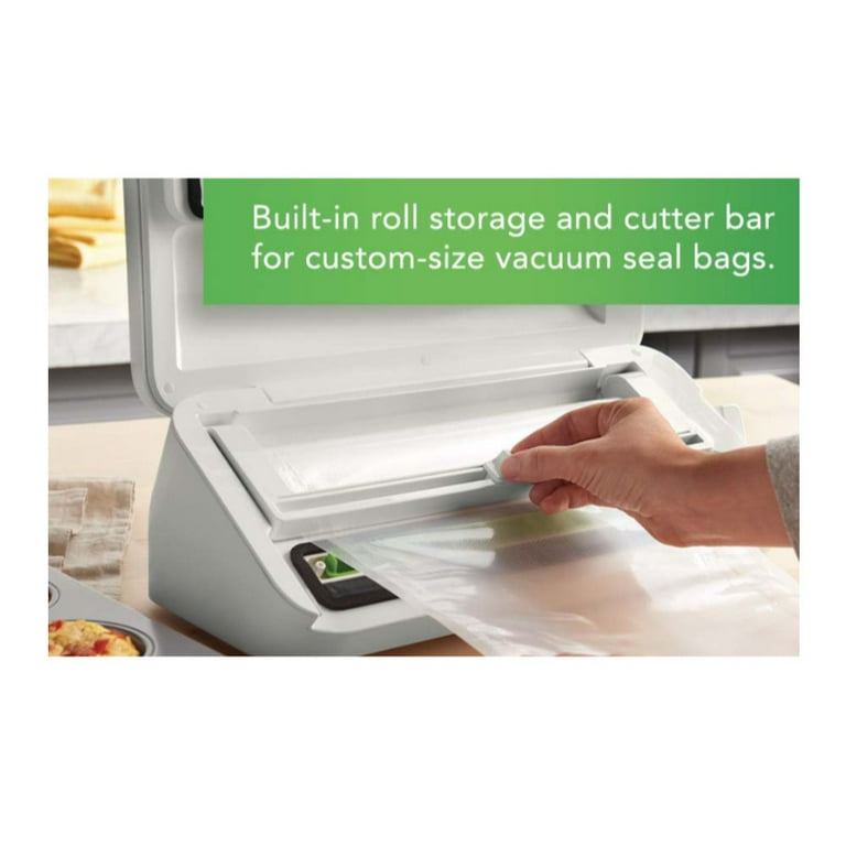  FoodSaver Space-Saving Vacuum Sealer with Bags and Roll,  Silver: Home & Kitchen
