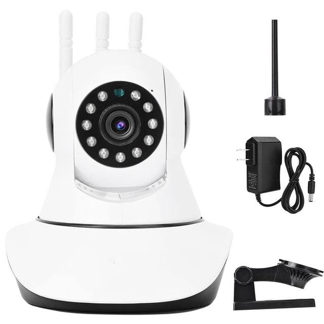 Wifi Wireless Hd Ip Monitor Cámara Ir Con 3 Antenas Seguimiento Automático (Us 1080P) 110-240V Guardurnaity AF000355-00