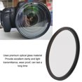 thumbnail image 3 of Blue Streak Effect Round Filter, Micro Single Lens Camera HD Optical Glass Blue Streak Filter, with Storage Box, for Night Shooting Cinematic Video Image, 3 of 8