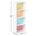 thumbnail image 5 of Indoor Modern Home Decorative Furniture 4-Shelf Bookcase, 5 of 6