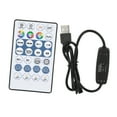 thumbnail image 3 of Controlador De Luces De Tira LED RGB, Controlador Bluetooth LED De Bajo Voltaje Color De Ensueño Puerto USB Multifunción Uso Seguro Para Tira De Luz De 5 V, 3 of 7