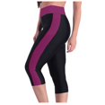 thumbnail image 4 of Stamzod Yoga Pants with Pockets for Women Summer High Waisted Stretch Capri Leggings Casual Slim Fit Plus Size Workout Leggings for Women Multicolor XXL, 4 of 7