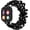 Black, variant on XiHAMA Scrunchie Band Compatible with Garmin Bounce Watch, Gizmo Watch 3/2/1, Cute Stretchy Fabric Replacement Band