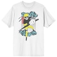 thumbnail image 6 of Naruto Shippuden Naruto Illustration Crew Neck Short Sleeve Men's White T-shirt-Medium, 6 of 7