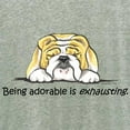 thumbnail image 3 of CafePress - Adorable Bulldog - Women's Nightshirt, 3 of 4