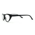 thumbnail image 4 of Classic Iconic Fashionable Cat Eye Snug Reading Glasses Black +1.25, 4 of 4