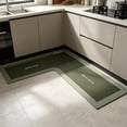 thumbnail image 5 of Yeciiwht L Shaped Non-Slip Kitchen Rugs, Stain Resistant Quick Dry Kitchen Mat, Machine Washable Soft Foldable Kitchen Mats for Home, Kitchen, 5 of 5
