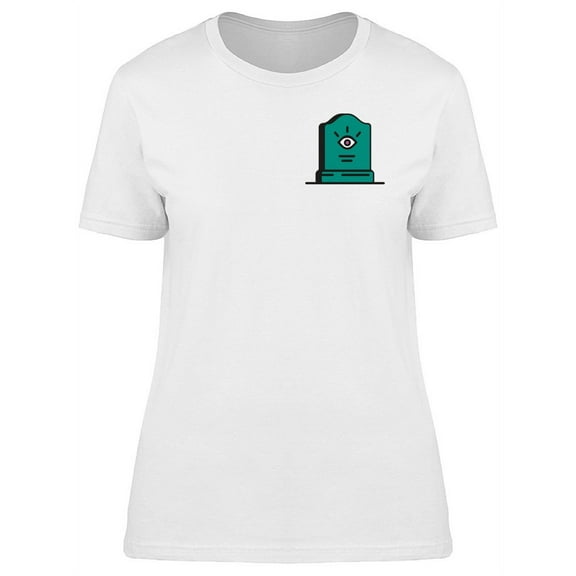Upperside Gravestone Eye T-Shirt Women -Image by Shutterstock, Female Medium