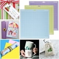 thumbnail image 4 of Cutting Mat 3Pcs PVC Craft Cutting Pad Reusable Eco-Friendly 12x12in Craft Cutting Board Multifunctional Cutting Mat for Paper Carving Cricut Machine Craft Work Fabric Project, 4 of 9