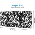 thumbnail image 3 of Winter Camo Gaming Mouse Pad Large Mouse Pad (31.5x11.8 Inch) Non-Slip Rubber Base Large Desk Mat Desk Protector for Home Office Gaming Work, 3 of 6