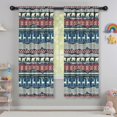 thumbnail image 5 of Blackout Kids Curtains,Multicolor Christmas Pattern Childrens Insulated Curtains Set Of 2,Bedroom Essentials,Toddler Room Decor 42"x63", 5 of 5