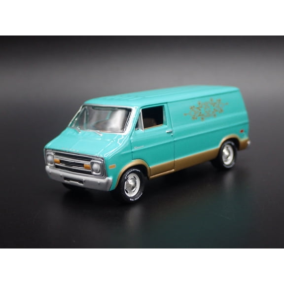 (Open Box) 1976 76 DODGE TRADESMAN VAN WITH HITCH 1/64 SCALE COLLECTIBLE DIECAST MODEL CAR
