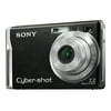 Sony Cyber-shot DSC-W80/B - Digital camera - compact - 7.2 MP - 3x optical zoom - Carl Zeiss - flash 31 MB - black