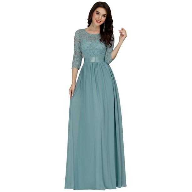 winter evening gowns with sleeves