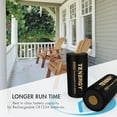 thumbnail image 4 of Tenergy Premium RCR123A Rechargeable Batteries, 8 Pack Arlo Certified Li-ion 3.7V 750mAh Batteries, 4 of 7