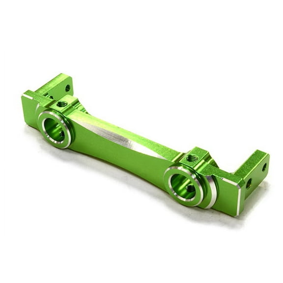 Integy RC Toy Model Hop-ups C26555GREEN Billet Machined 43mm Type F Bumper Mount for Axial SCX-10 Honcho, Jeep & Dingo
