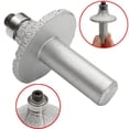 thumbnail image 3 of 1/2 Pouces Diamant Routeur Roue de Bit Demi Bullnose pour Profileur Main Granit de Marbre, 3 of 4