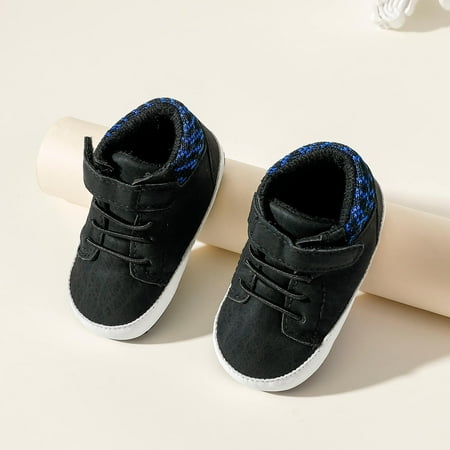 

Toddler Boy Front Lace-up PU Boots
