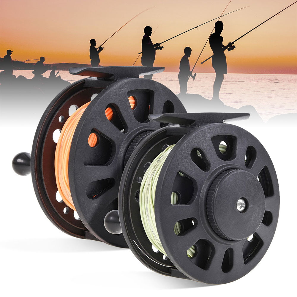 Fisherman Accessory Fly Fishing Reel Fly Fishing Wheel with Fishing Line GLA 7/8 5/6 Fly Fishing Reel with Line Left/Right Hand and the Required Fishing Lines 