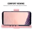 thumbnail image 6 of Compatible with Samsung Galaxy S8 Plus Wallet Phone Case and Tempered Glass Screen Protector Flip Credit Card Holder Stand Mandala Flower Cell Cover for S8plus S 8 8plus 8S Edge S8+ SM-G955U Pink, 6 of 9