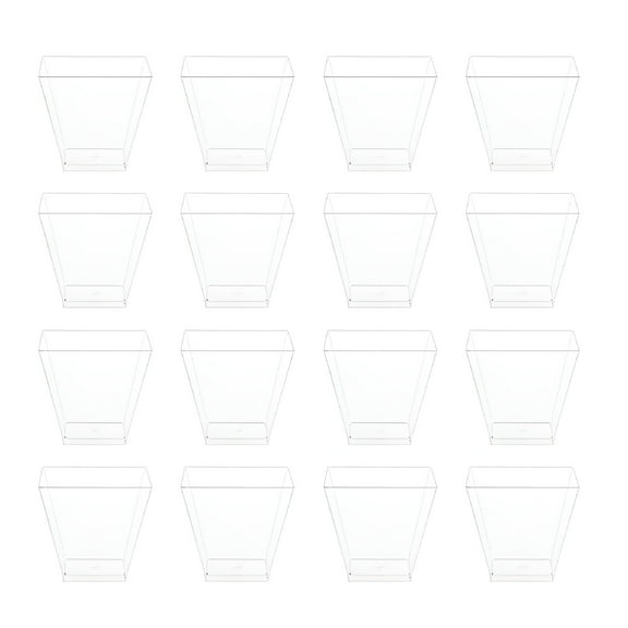 ACDANC 60ml Clear Plastic Dessert Cups - 25/50/100/150pcs