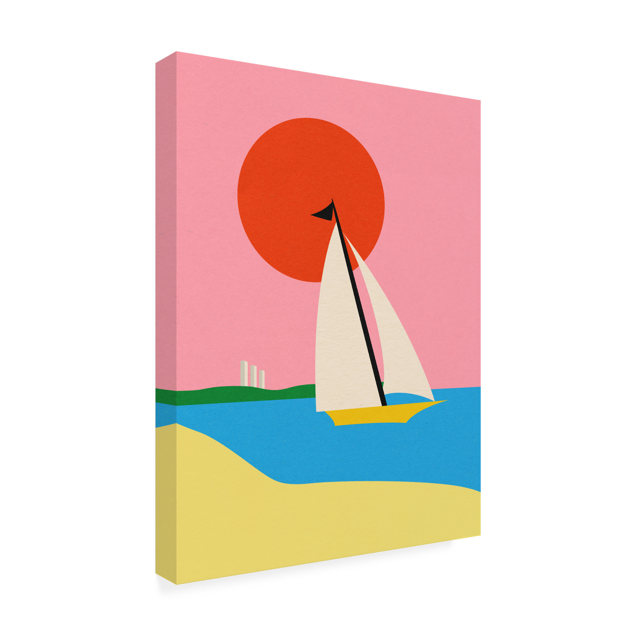 Trademark Fine Art Rosi Feist Baltic Sea Canvas Wall Art