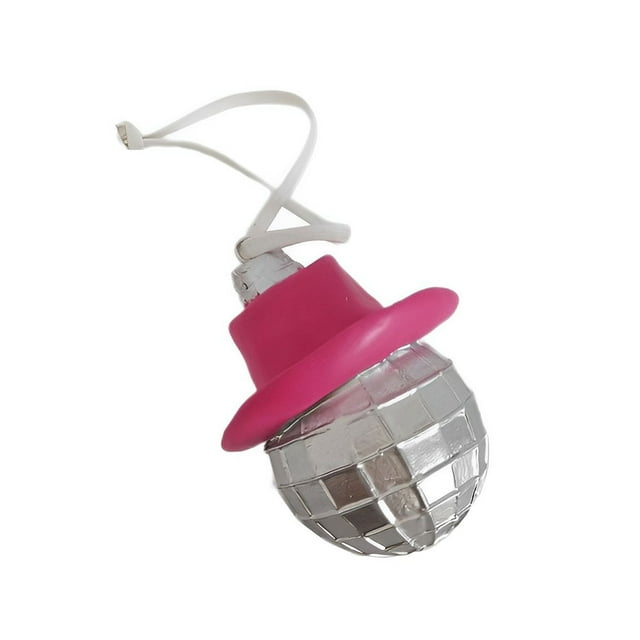 Sidaley Colgante de resina para coche, adorno de bola colgante para parabrisas de vehículo interno decorativo brillante, accesorios con Automoción decorativa y accesorios Rojo