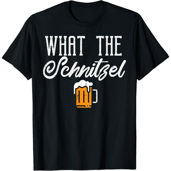 What The Schnitzel Oktoberfest Fun German Festival Men Women T-Shirt