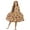 Autumn Sunflower Pumpkin Leaf, variant on Pink Rose Wolf Print Toddler Girl Long Sleeve Dresses Breathable A-Line Ruffle Trim Dress Soft Fall Outfits for Girls Patchwork Dresses, 9-10 Y