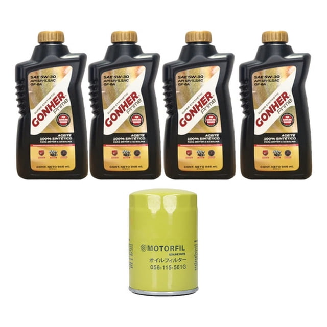 Kit Cambio De Aceite Caribe 1981-1987 1.8 1.7 Gonher 5w30