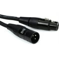 thumbnail image 4 of Hosa Technology HMIC Pro Microphone Cable REAN XLR3F to XLRM, Black, 50 ft, 4 of 9