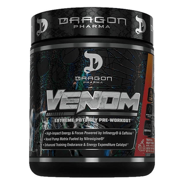 Dragon Pharma Venom Tropical Punch 40Serv