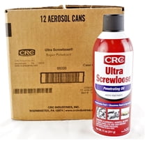 CRC Ultra Screwloose 05330 Super Penetrant Can, 11 oz (12 Pack)