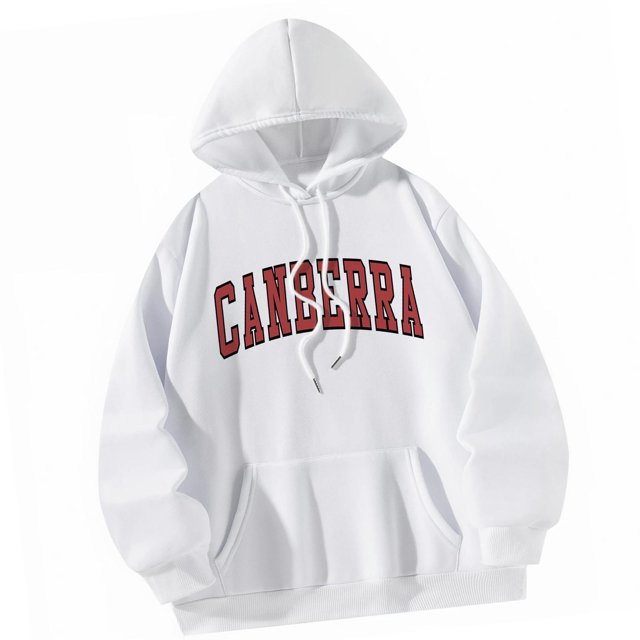 Sudadera con capucha con cordón, cómoda y duradera, para ir de compras en el trabajo en la calle S Yuyangstore Sudadera con capucha
