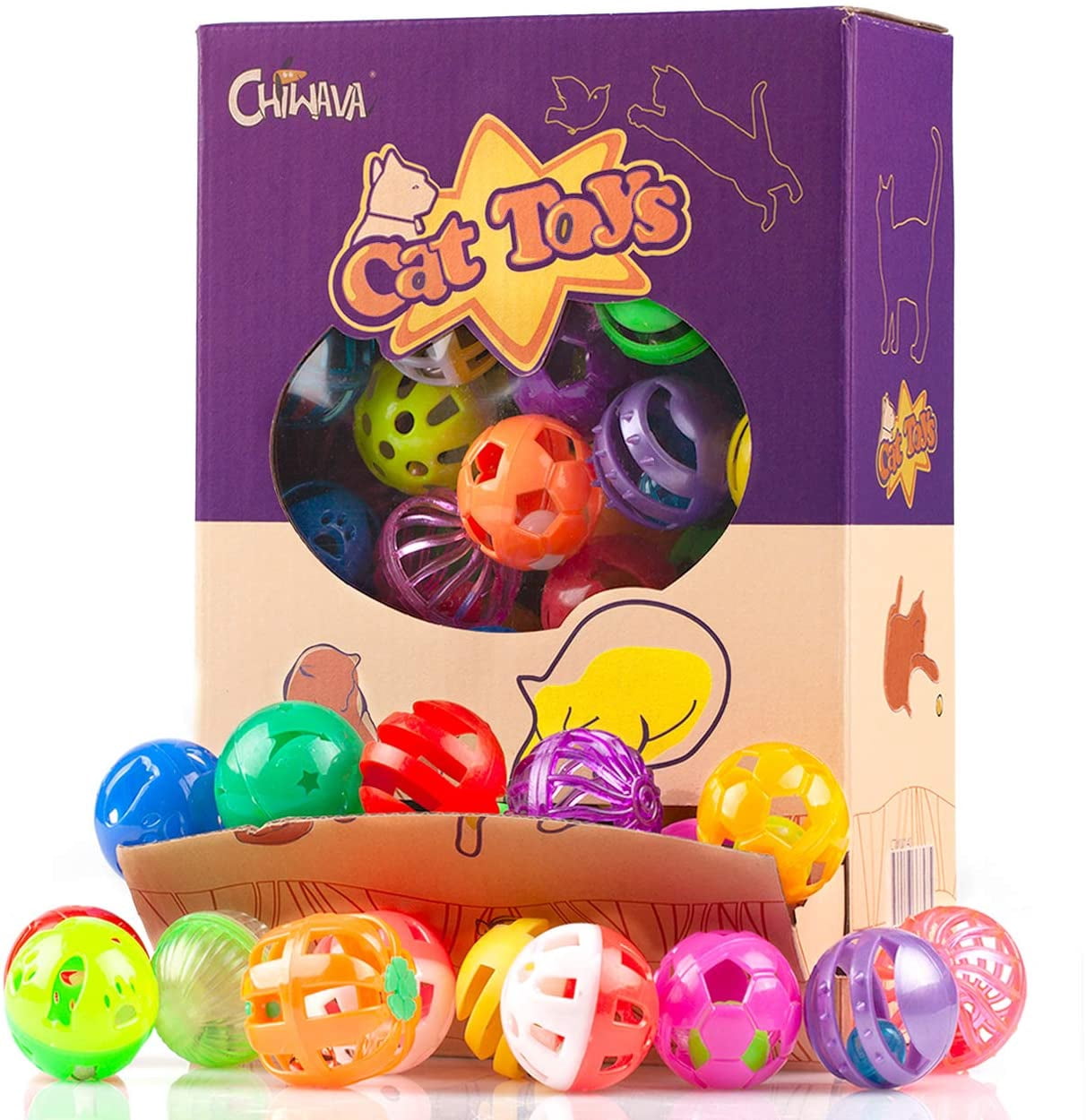 plastic balls for cats