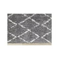 thumbnail image 3 of Novelle Home Palmer Cream Grey Rhombus Pattern Rug, 3 of 10