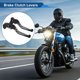 thumbnail image 2 of Palancas de freno y embrague cortas y largas para Kawasaki Z1000SX 17-20, palanca de freno ajustable de manillar de motocicleta, aleación de aluminio, cabeza negra con mango de titanio, 2 of 6