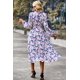 thumbnail image 3 of Vestido PRETTYGARDEN Floral Boho Cruzado con Cuello en V y Volantes Maxi M, 3 of 5