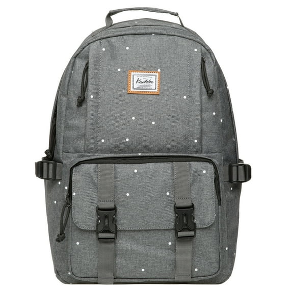 KAUKKO Stylish Laptop Backpack Multipurpose Daypack,18.49L(21 Greypot)