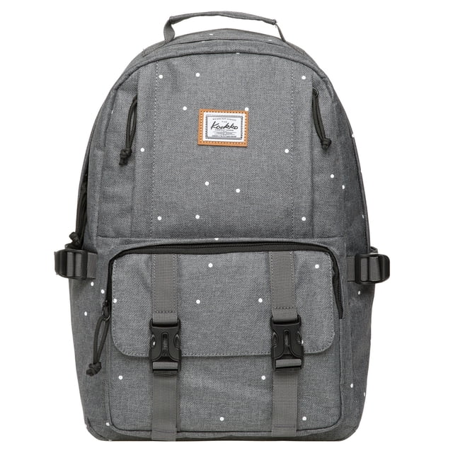 KAUKKO Stylish Laptop Backpack Multipurpose Daypack,18.49L(21 Greypot)