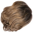 thumbnail image 4 of Peluca corta rizada natural para mujer, de fibra realista, cubre pelucas, herramientas de peluquería de moda (amarilla), 4 of 8