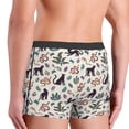 thumbnail image 3 of KLL Black Cat And Snake Men's Cotton Boxer Briefs Underwear-XX-Large, 3 of 8
