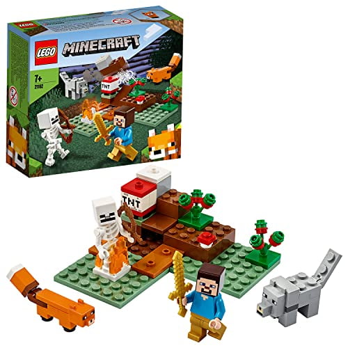 LEGO 21162 Minecraft The Taiga Adventure Set de construcción con