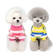 thumbnail image 3 of Ropa para perros Ropa de invierno para mascotas Ropa para gatos Ropa para mascotas Piernas Polar Polar a rayas de 20 colores, 3 of 6