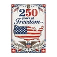 thumbnail image 2 of BSJJY 250th Independence Day Garden Flag, US 250 Year Commemorative Yard Flag, Double Sided Outdoor Patriotic Flag for Home Garden, 2 of 6