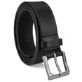 thumbnail image 1 of Cinturón vaquero de piel Timberland para hombre clásico negro de 3,5 cm de ancho, 1 of 4